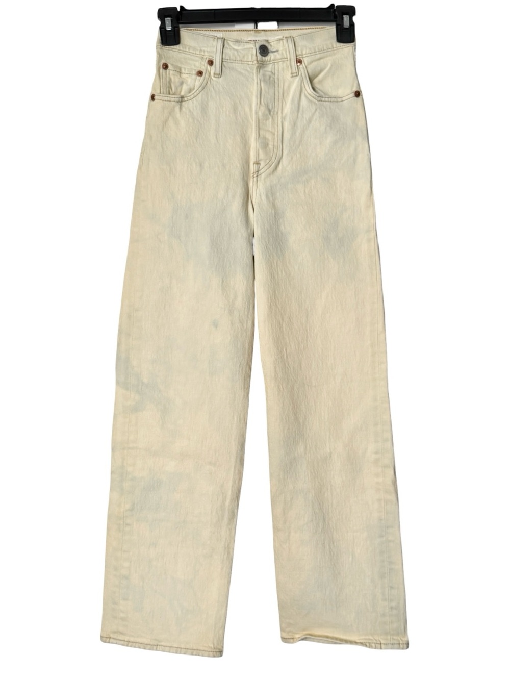 NWOT Ribcage Straight Ankle Acid Wash